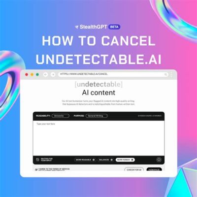 how to cancel undetectable ai subscription